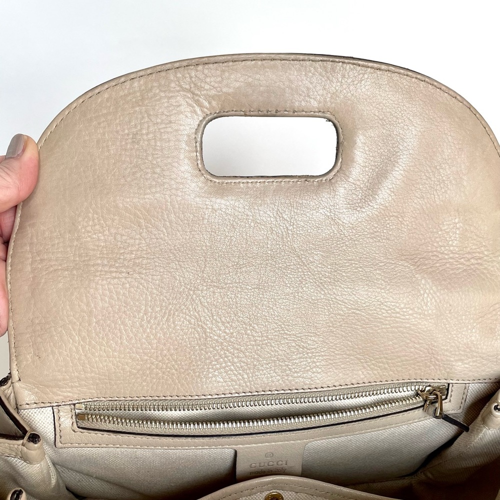 🔶FREE SHIPPING 🔶Gucci Bamboo 1947 Top Handle Crossbody - Picture 8 of 16